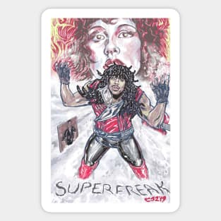 Superfreak Sticker